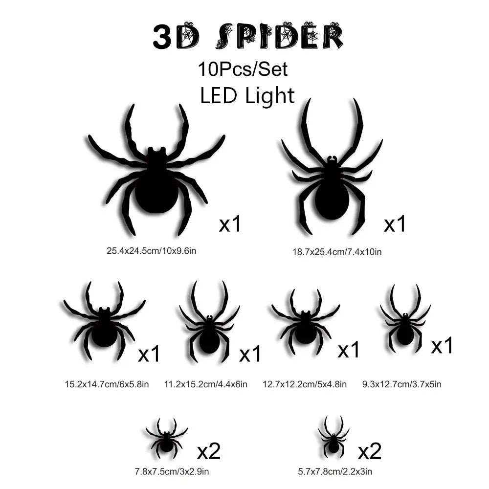 🎃 EARLY HALLOWEEN 49% OFF 🦇Halloween 3D Bat LED Wall Light Decor