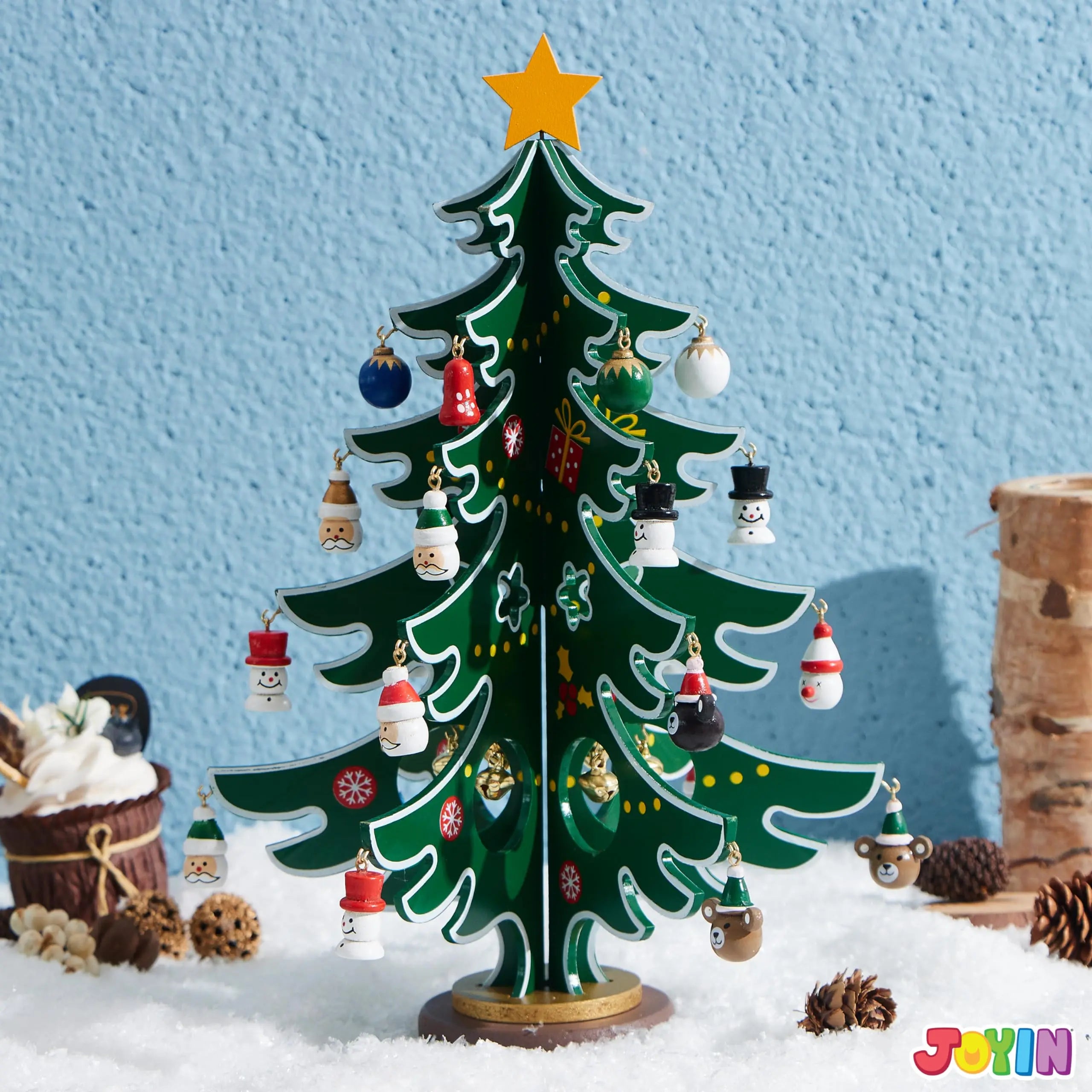 2026 Christmas Advent Calendar with 24 Ornaments