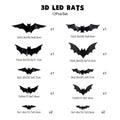 🎃 EARLY HALLOWEEN 49% OFF 🦇Halloween 3D Bat LED Wall Light Decor