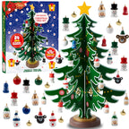 2026 Christmas Advent Calendar with 24 Ornaments