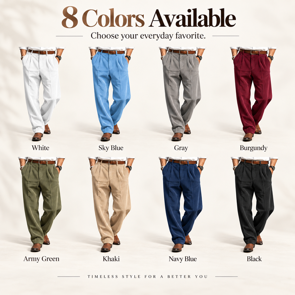 2026 Men's Corduroy Trousers