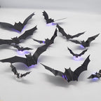 🎃 EARLY HALLOWEEN 49% OFF 🦇Halloween 3D Bat LED Wall Light Decor